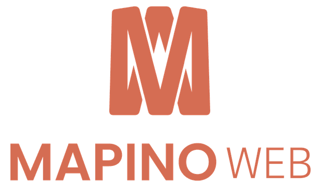 Mapino Web — Logo développeur web freelance Bourges